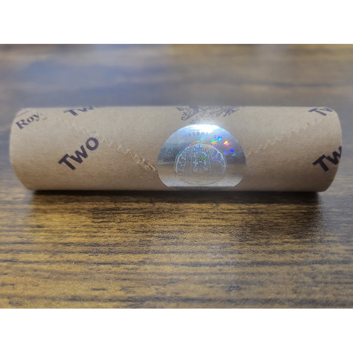 2026 $2 Coloured Circulating Coin - 25 coins – Dawn Service – Rolled Premium
