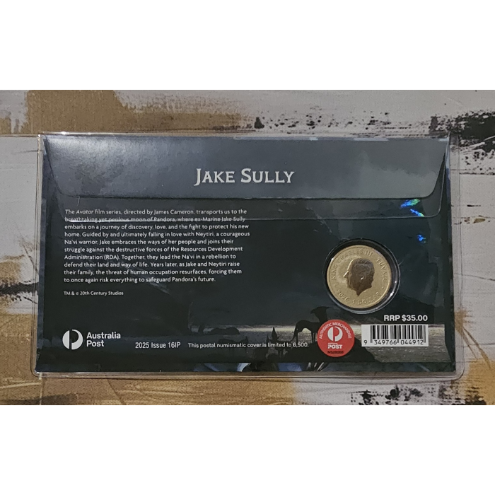 2026 $1 Perth Mint Avatar Jake Sully PNC