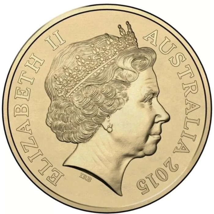 Lest We Forget War Graves 25 Coin Security Bag 2015 Two Dollar Red Coloured $2