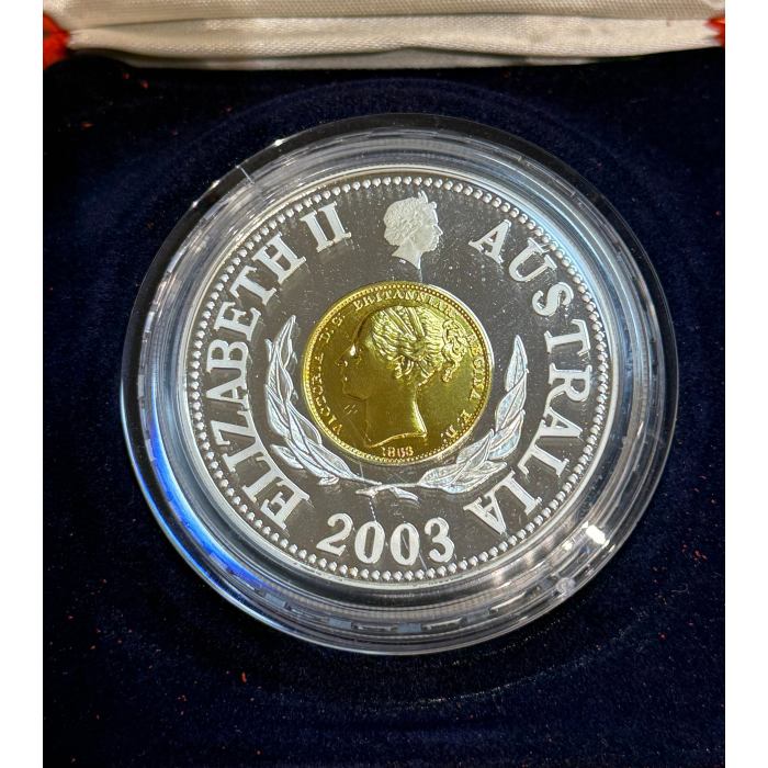 2003 Sydney Mint Pattern - 150 Years Mint Pattern Silver Proof Coin - 60.5 gram 