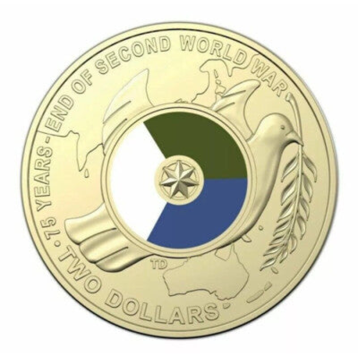 2020 World War II Dove Uncirculated Coin In Capsule