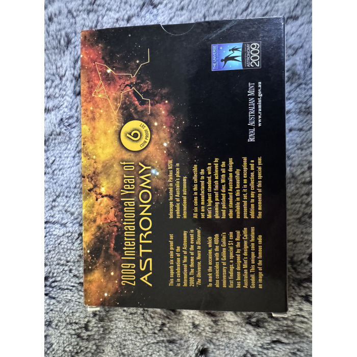 2009 RAM International year of Astronomy 6 coin Proof year set 