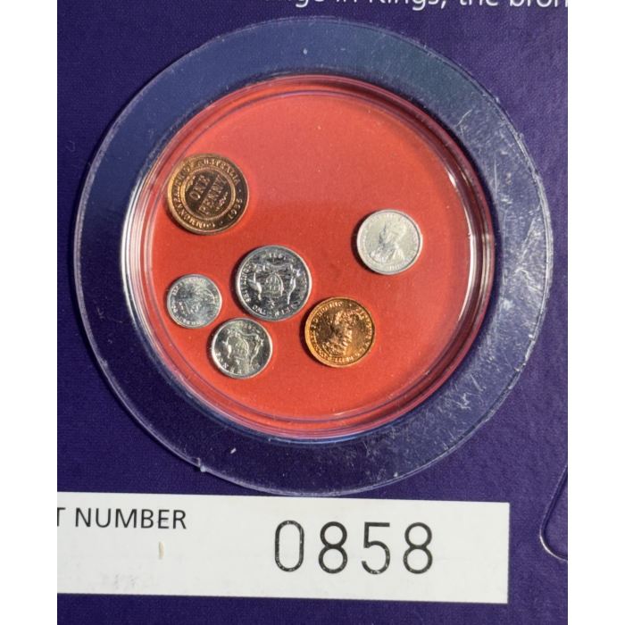 1910-2010 CENTENARY of AUSTRALIAN COMMONWEALTH COINAGE - PRE DECIMAL MINIATURES