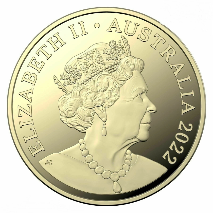 Honey Bee 2022 Two Dollar $2 Coloured Coin Rare Queen Honeybee Australia UNC