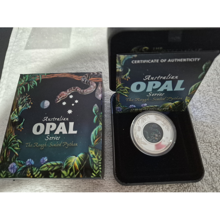 2015 Australian Opal Series Rough Scaled Python