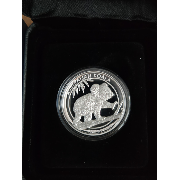 2012 Australian Koala 1oz high relief silver coin