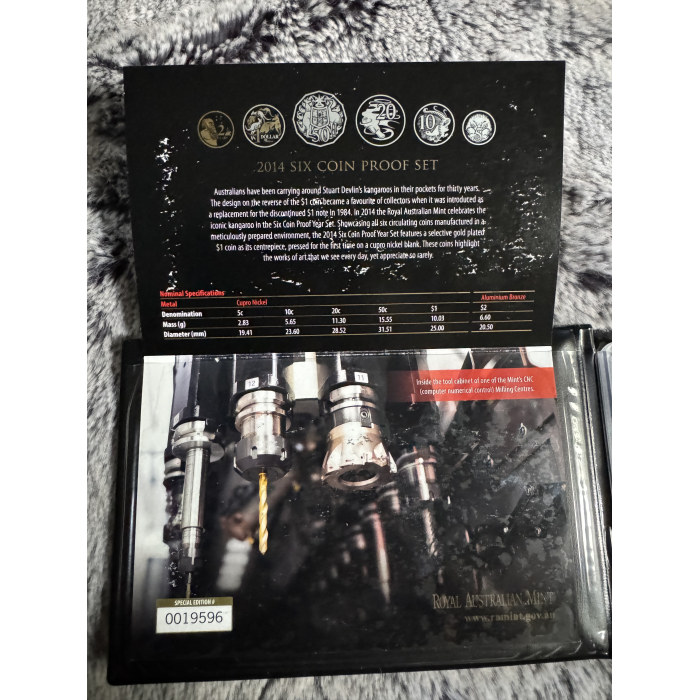 2014 RAM Special Edition 6 coin Proof Year set 