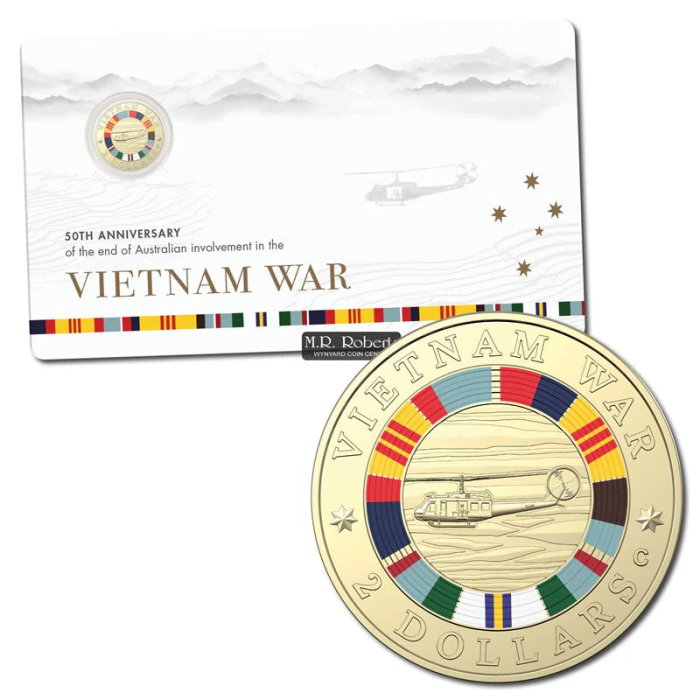 2023 $2 Vietnam War Gold ‘C’ Mintmark Coin