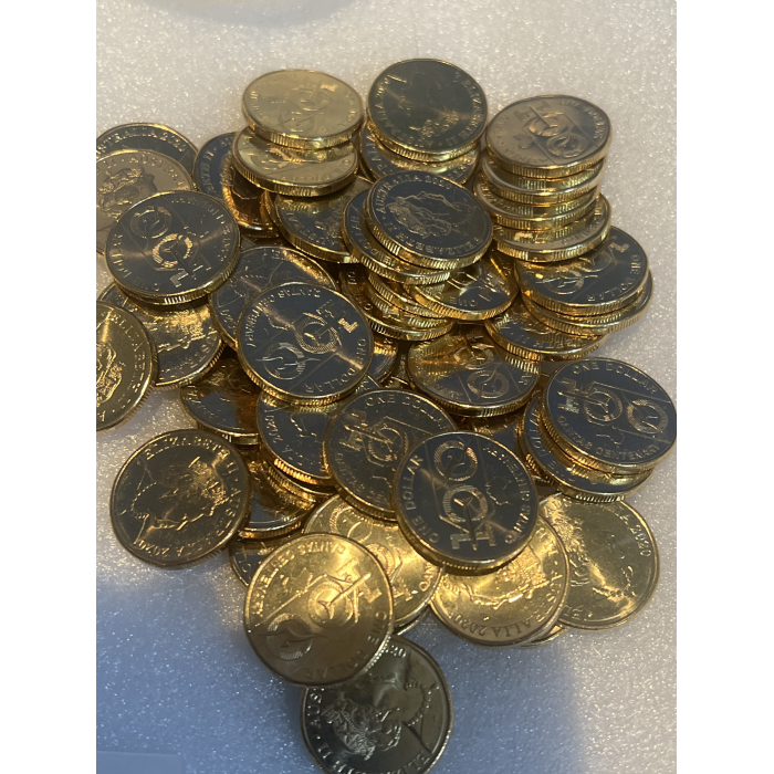 Qantas $1 coins. ❤️‍🩹 Uncirculated with marks 