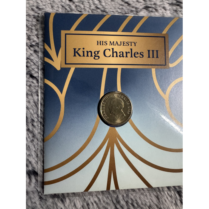 2024 PNC King Charles III Coronation $2 coin and  2 x $1.20 stamps 