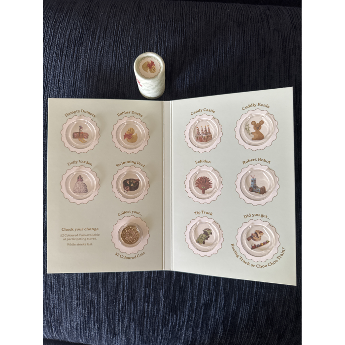 Womans Weekly  10 Uncirculated $1 coin Folder set