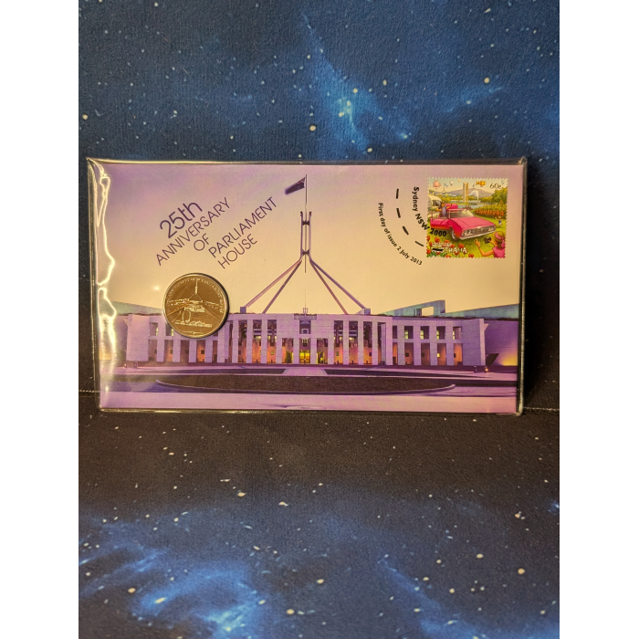 2013 20 Cent 25th ANNIVERSARY OF PARLIAMENT HOUSE PNC 