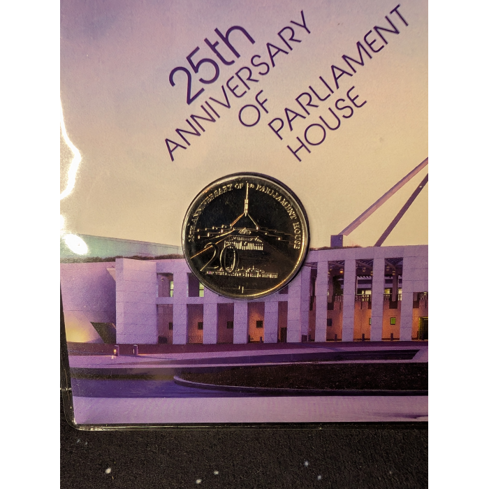 2013 20 Cent 25th ANNIVERSARY OF PARLIAMENT HOUSE PNC 