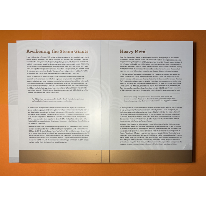 2025 Steam Giants Folder with 7 x UNC Coloured 50c Coins