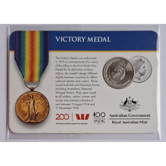2017 Legends of ANZAC carded coins