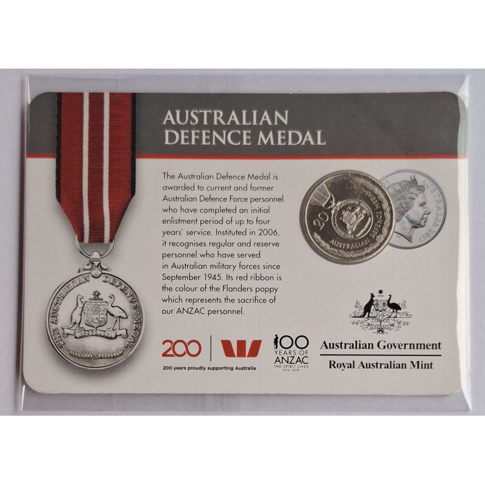 2017 Legends of ANZAC carded coins