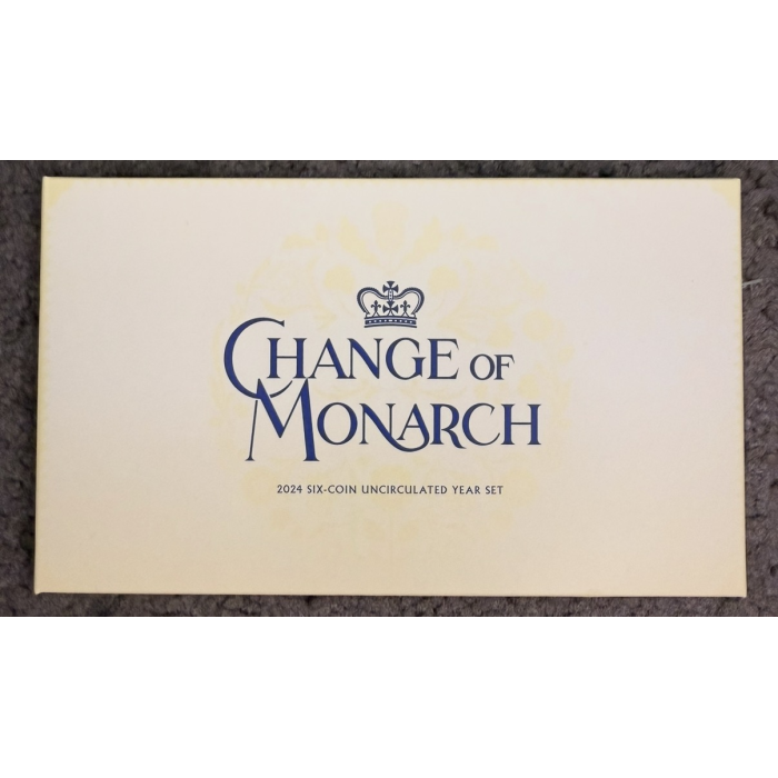 2024 Change of Monarch 6-Coin Uncirculated Year Set – Royal Australian Mint
