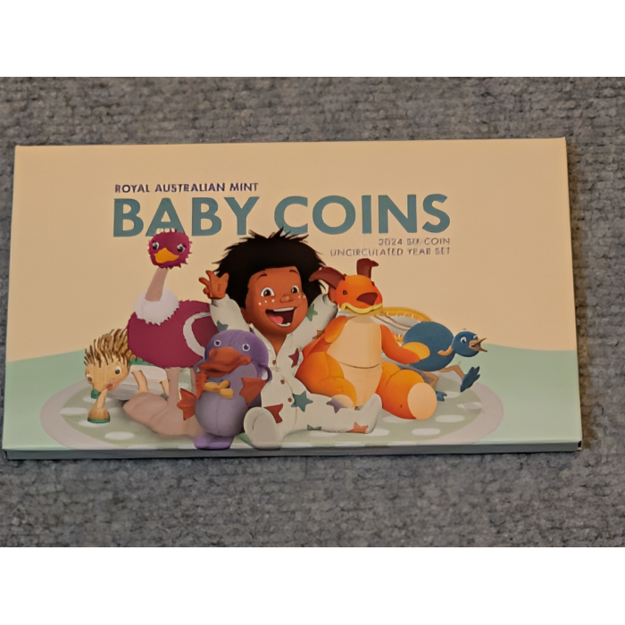 Baby coin 2024 six-coin uncirculated year set