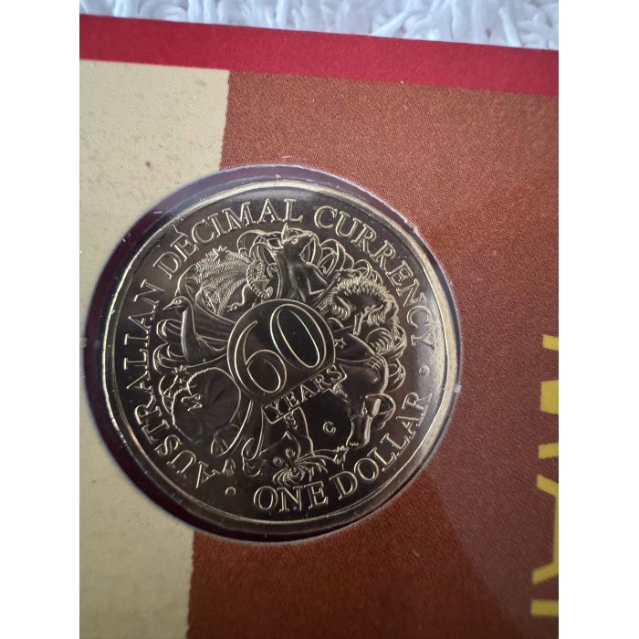2026 $1 60th Anniversary of Decimal Currency Mintmark