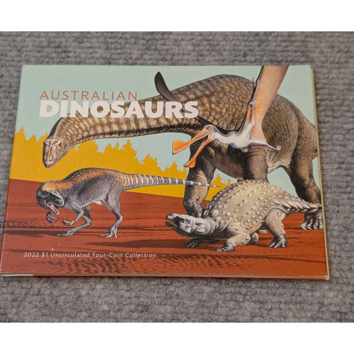 2022 $1 Coin Set - Australian 🦖 dinosaur set 