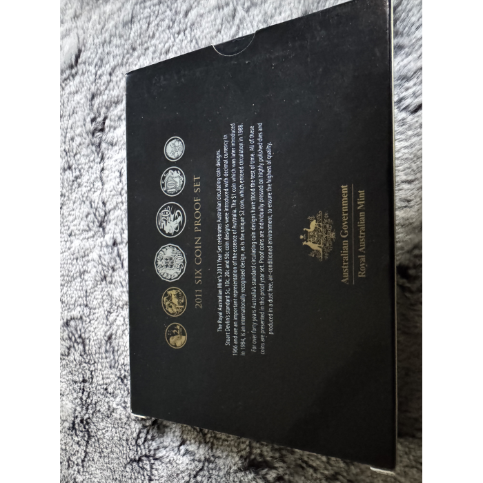 2011 RAM 6 coin Proof Year set 