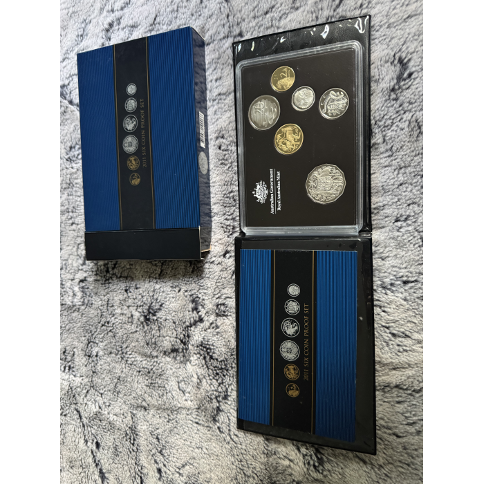 2011 RAM 6 coin Proof Year set 