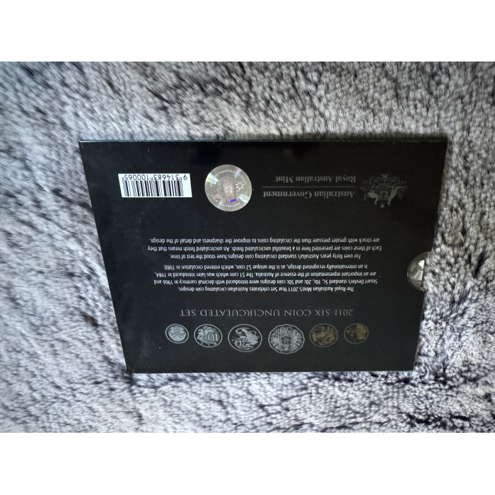 2011 RAM 6 coin Uncirculated Mint year set 