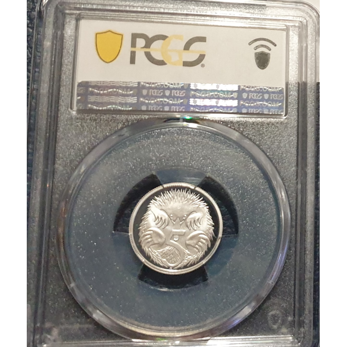 2015 5c  SILVER PCGS PR70  -  7\0