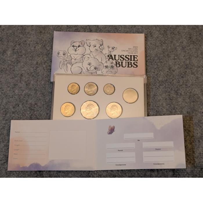 2026 Australia's Baby Uncirculated Coin Mint Set - Aussie Bubs
