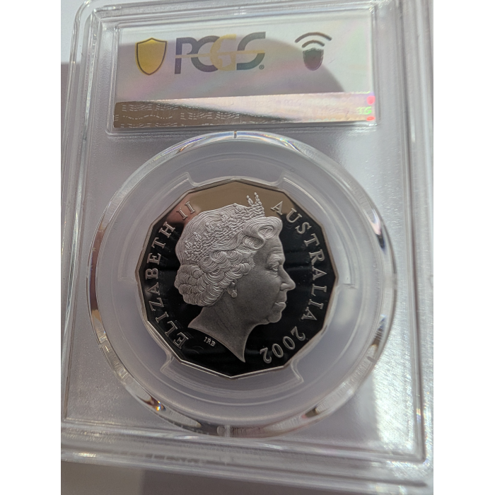 2002 Accession Silver 50c PCGS PR70DCAM ag