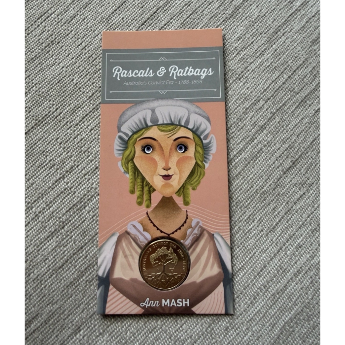 2018 $1 Rascals & Ratbags Australia. Uncirculated 5 Coin Set In Individual Cards