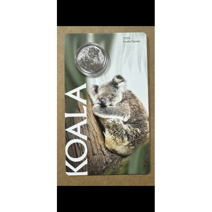 2026 50c Uncirculated Coin Koala Series. 15000 Mintage