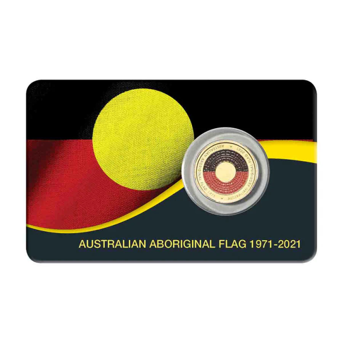 2021 $2 Aboriginal Flag Aluminium Bronze Uncirculated Coin Pack