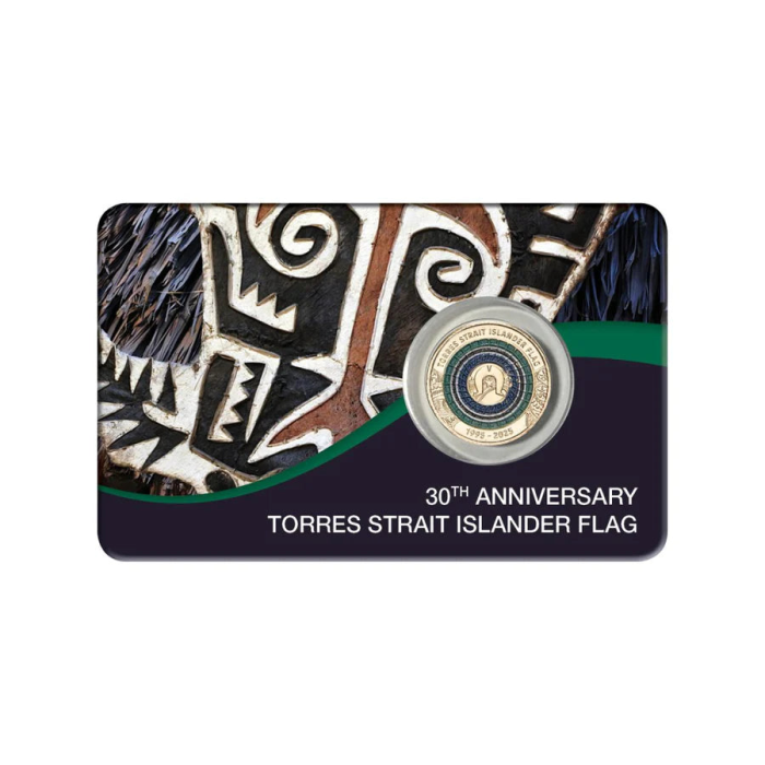 2025 $2 Torres Strait Islander Flag Aluminium Bronze Uncirculated Coin Pack