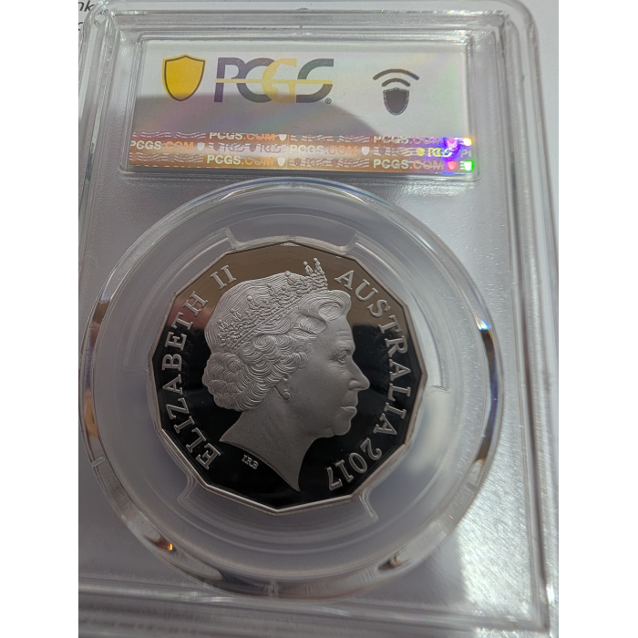  2017 50c Mabo Silver Proof Coin PCGS PR70DCAM Ag