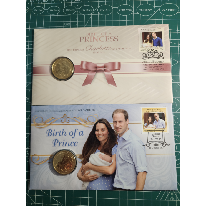 Lot of 7 royal pncs, Queen Elizabeth II, coronation, price, princess 