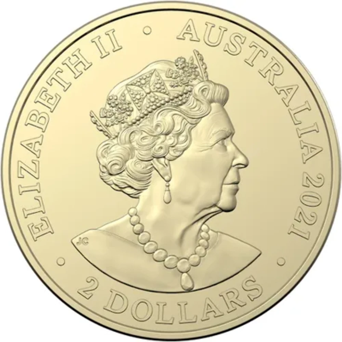 Indigenous Military Service 2021 Two Dollar $2 Coloured Coin IMS Australia - UNC