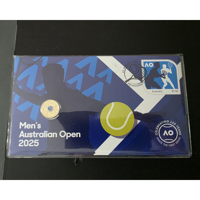 Men's Australian Open 2025 $1 PNC (2025 Issue 1IP)