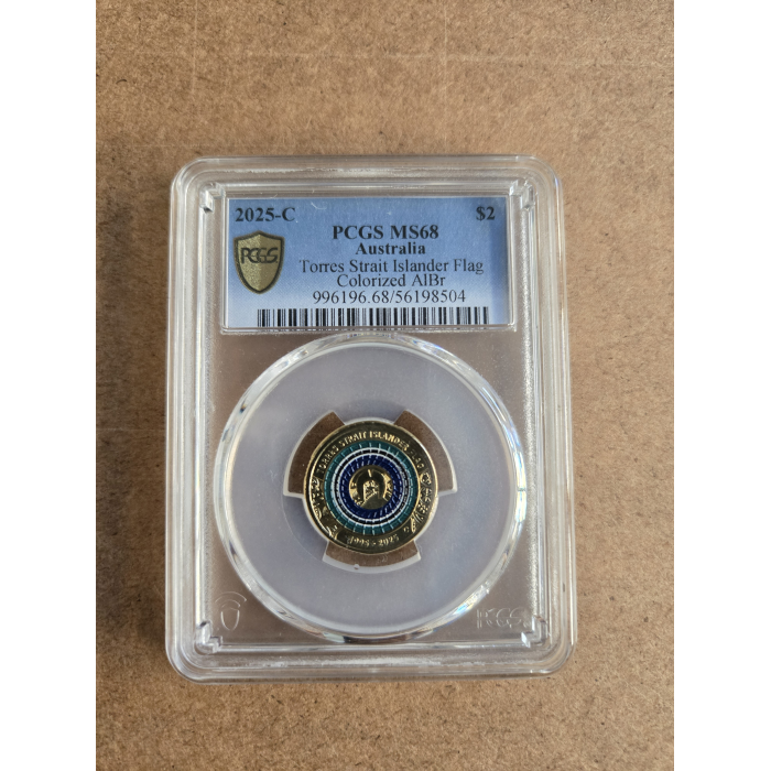 2025 Torres Strait Islander Flag C mint PCGS68