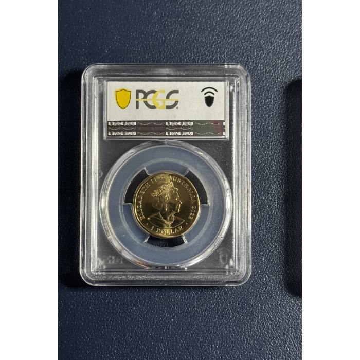 TOP POP - 2022 $1 Coin Wallal Centenary Graded PCGS MS68