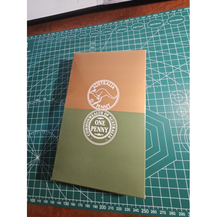 Australian penny carded $1 coin box set