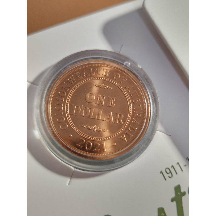 Australian penny carded $1 coin box set