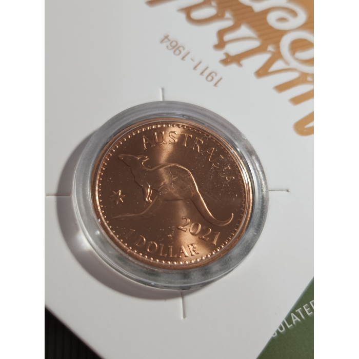 Australian penny carded $1 coin box set