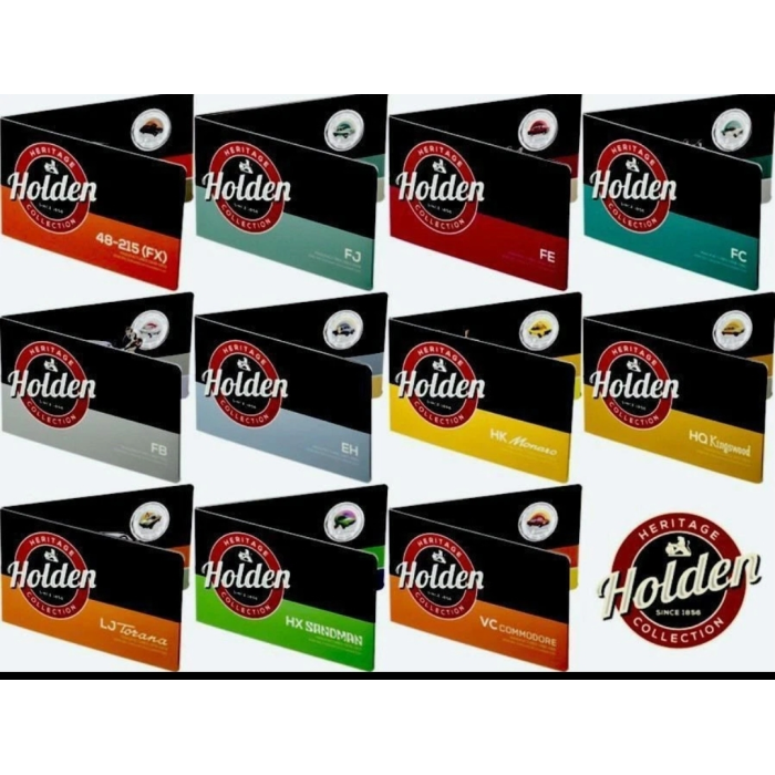 2016 SET 11 50c HOLDEN HERITAGE COINS MONARO TORANA FJ FE FC EH HK HQ HX VC FX