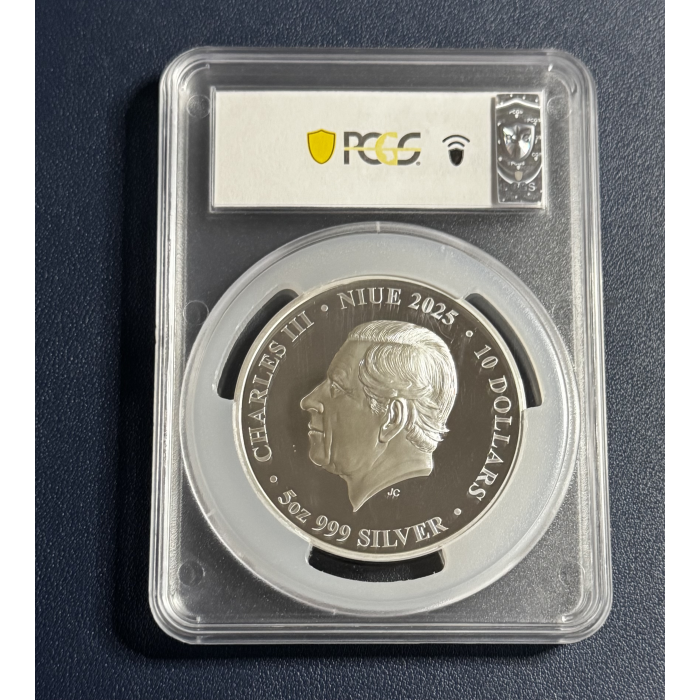 2025 $10 5oz Honey Bee Coin - PR70DCAM  Perfect Grade -  Only 14 Worldwide