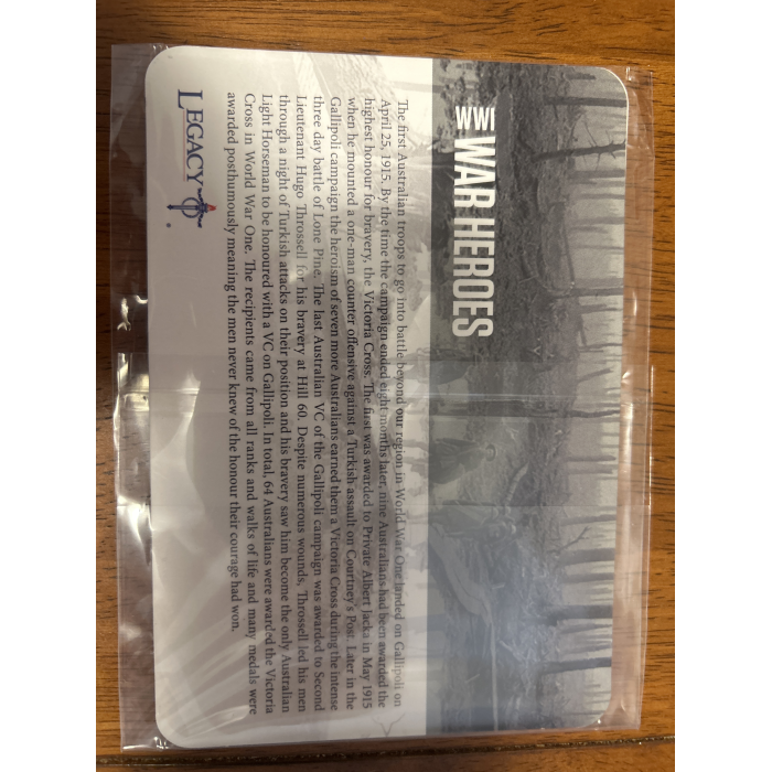 2015 WAR HERO $1 very rare Red Poppy 