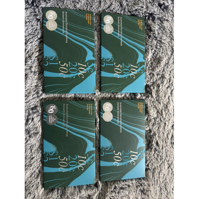 2026 RAM 6 coin Uncirculated Year Set 60th Anniversary Decimal Currency 