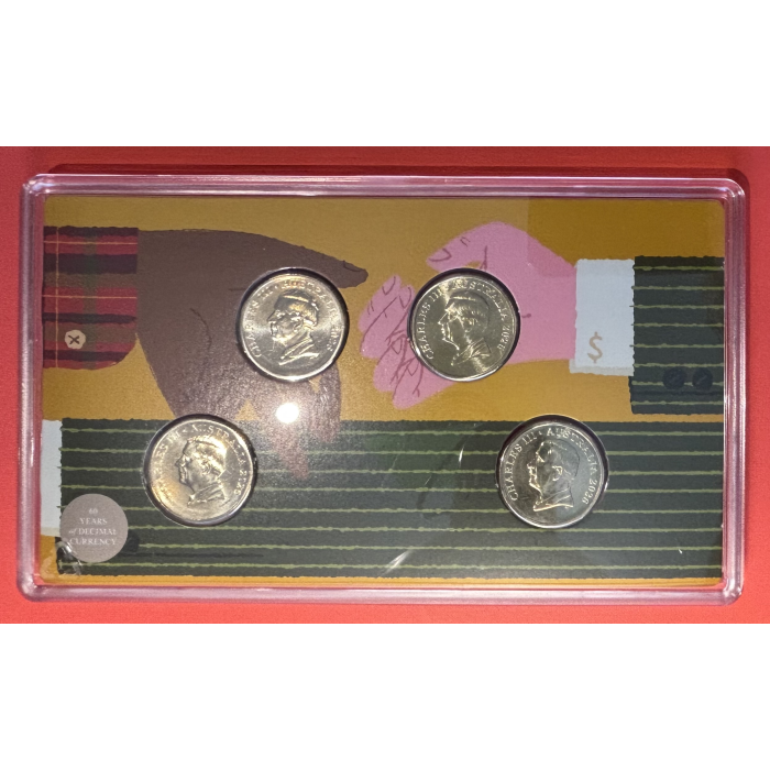 2026 RAM 60 Years of Decimal Currency $1 Mintmark and Privy Mark UNC 4 Coin Set