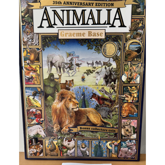 20c 2021 Animalia Gold Plated With Hardcover Book