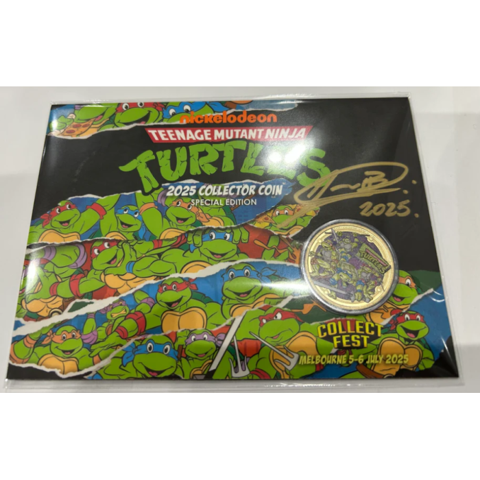2025 $1 ‘P’ mint marked Teenage Mutant Ninja Turtles 🚨 Mintage of 1500